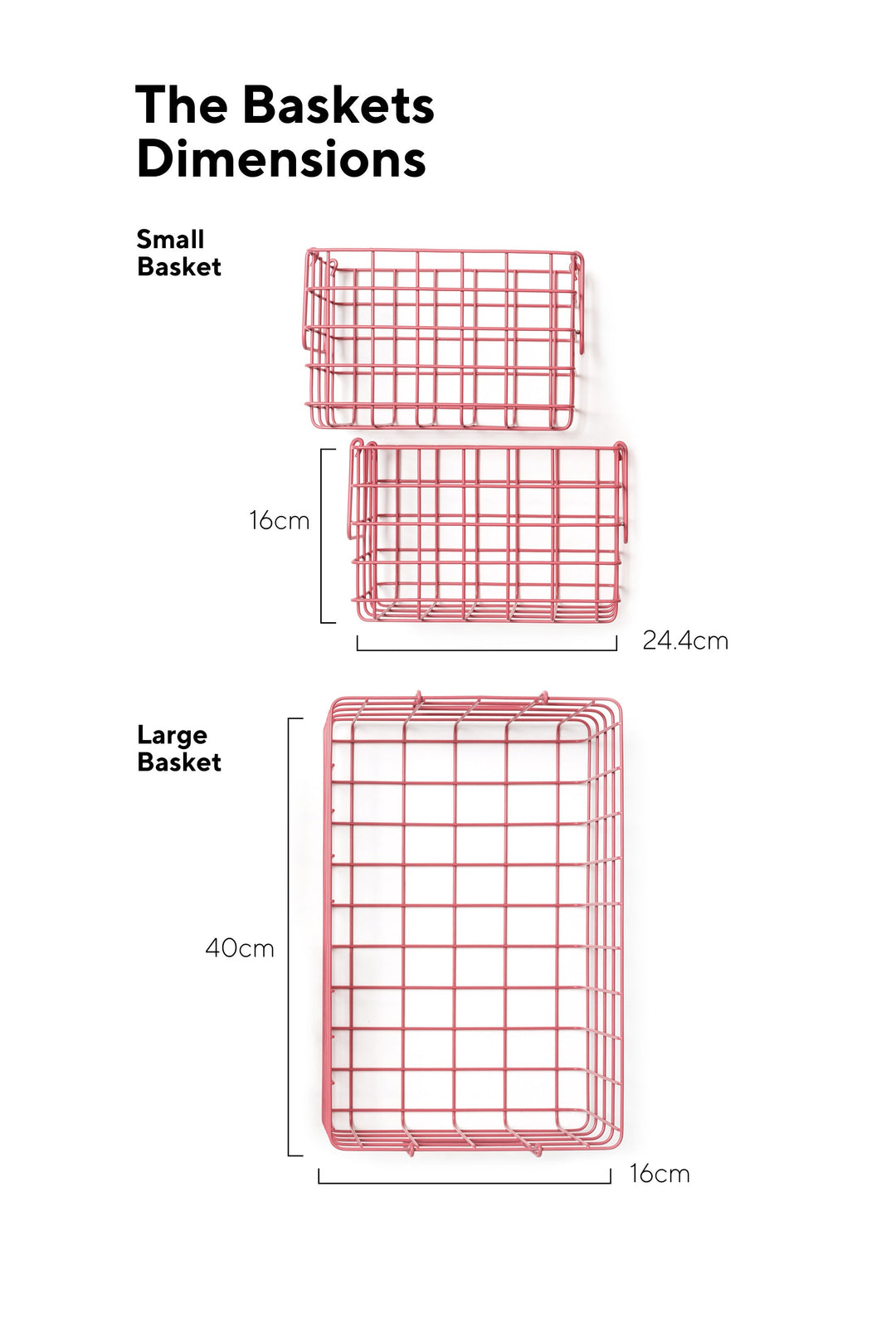 Mustard | Basket Small - Berry | Shut the Front Door