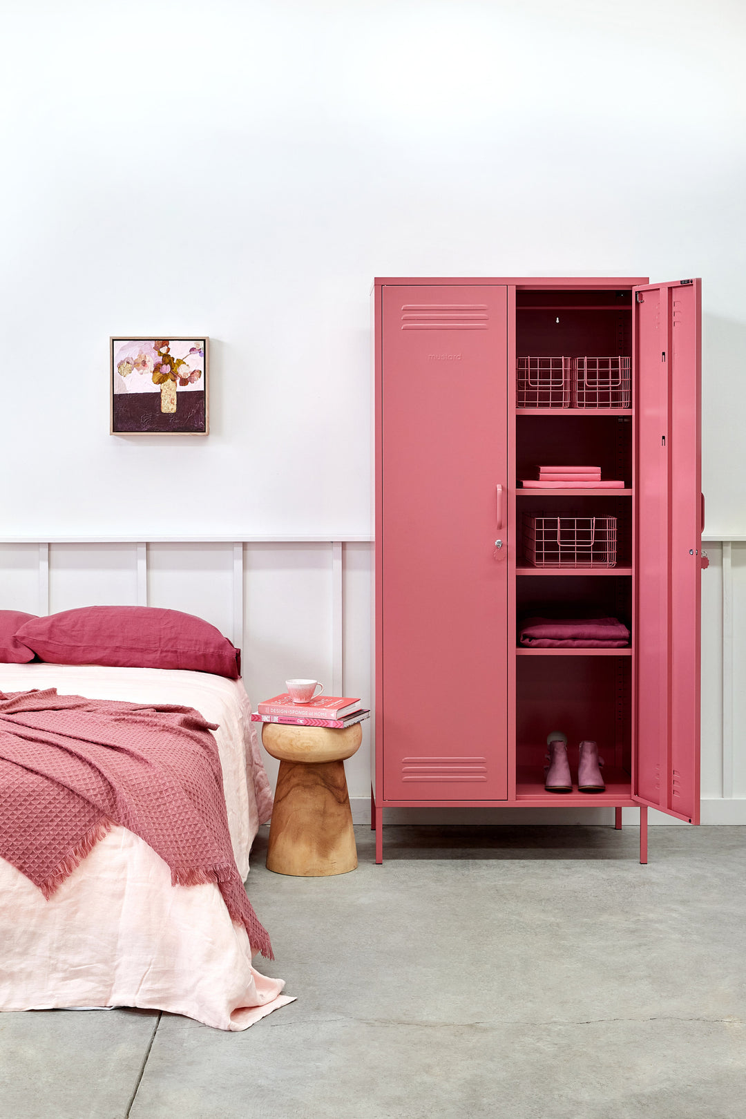 Mustard | Twinny Locker - Berry | Shut the Front Door