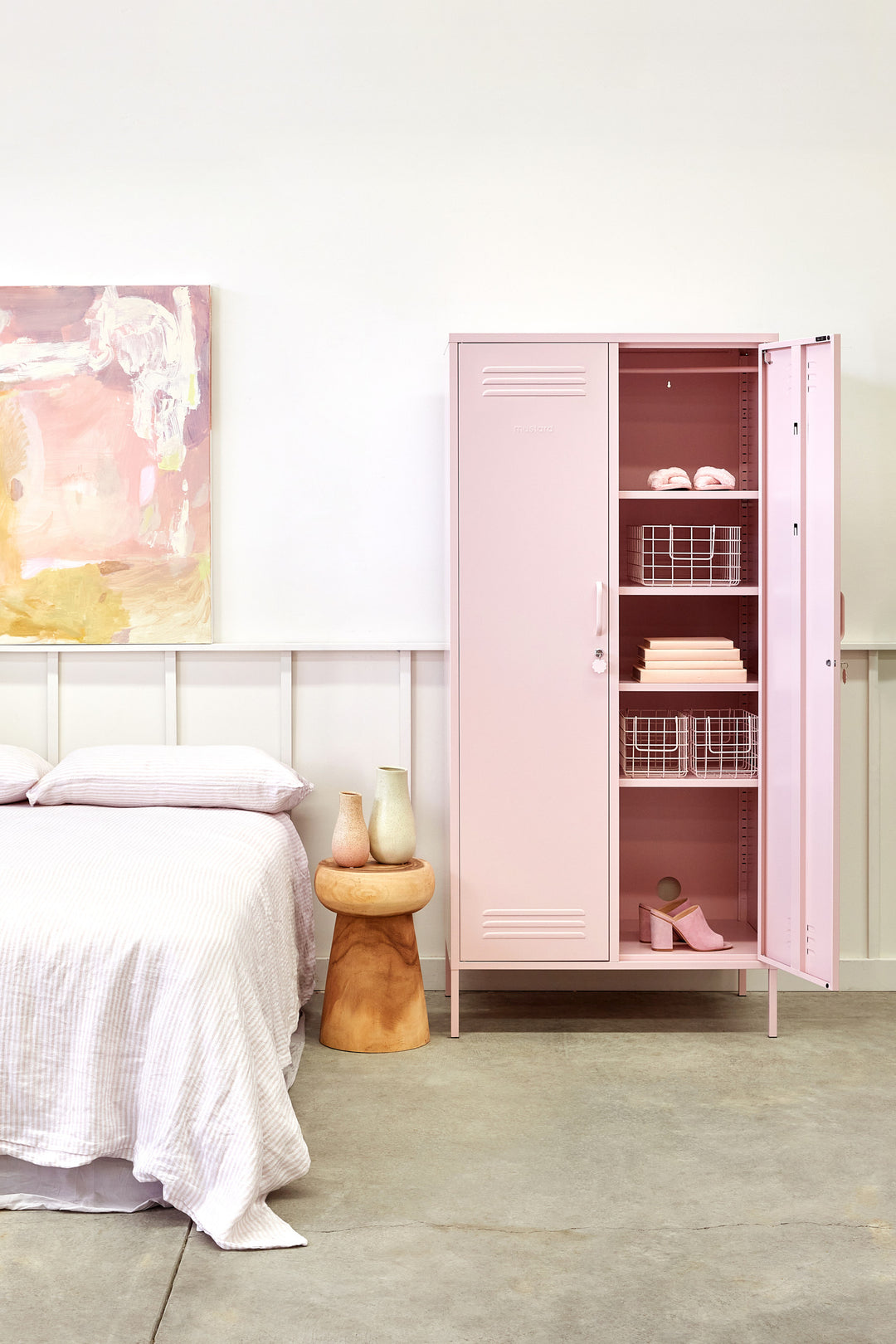 Mustard | Twinny Locker - Blush | Shut the Front Door