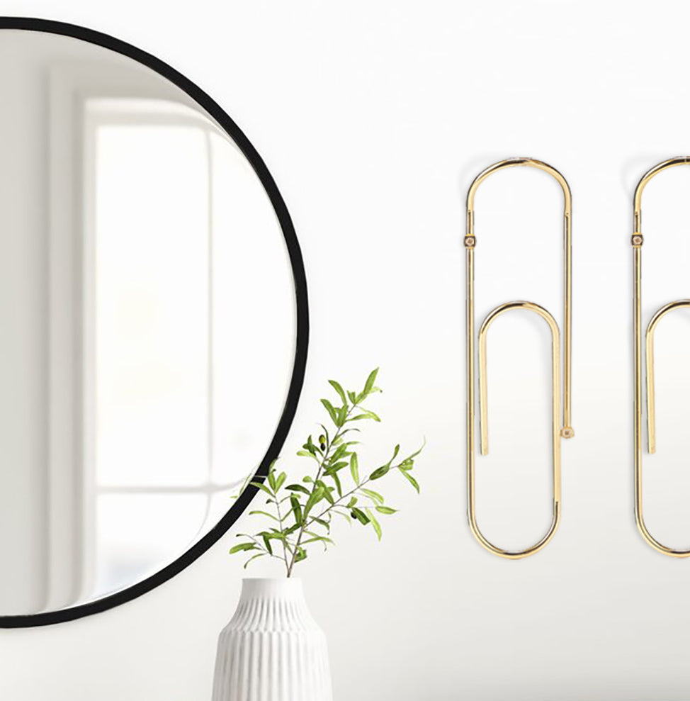 Bendo | CLIP LUXE Wall Hook - Gold | Shut the Front Door