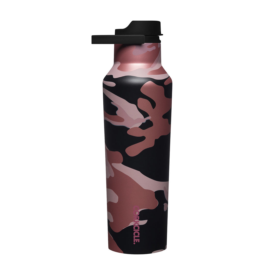 Corkcicle | Corkcicle Camo Sports Canteen 600ml - Rose | Shut the Front Door