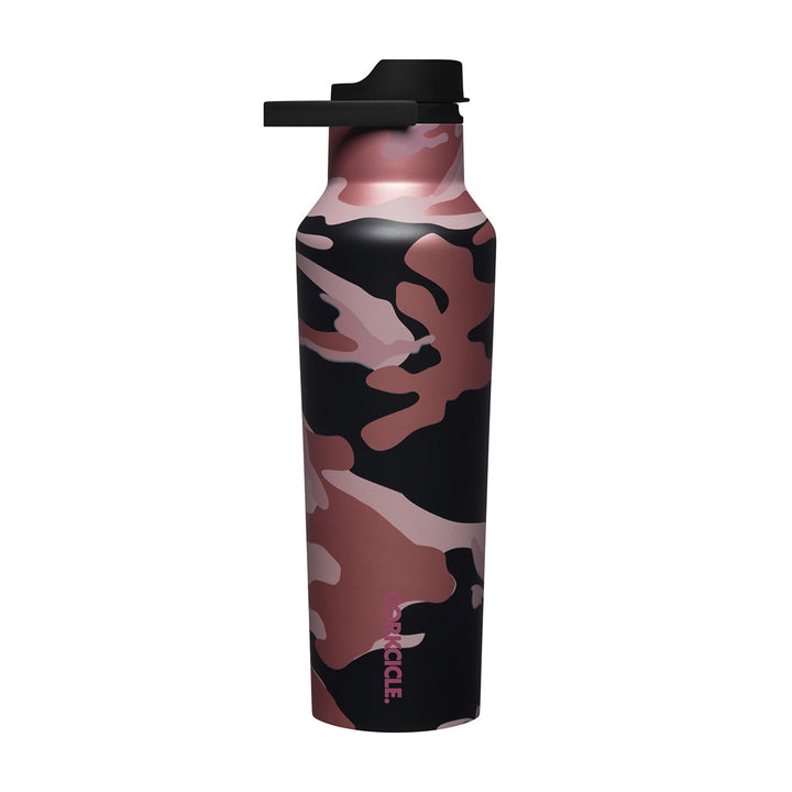 Corkcicle | Corkcicle Camo Sports Canteen 600ml - Rose | Shut the Front Door