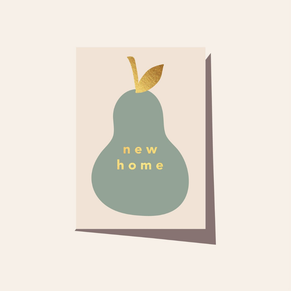 Elm Paper | Card New Home Pear | Shut the Front Door