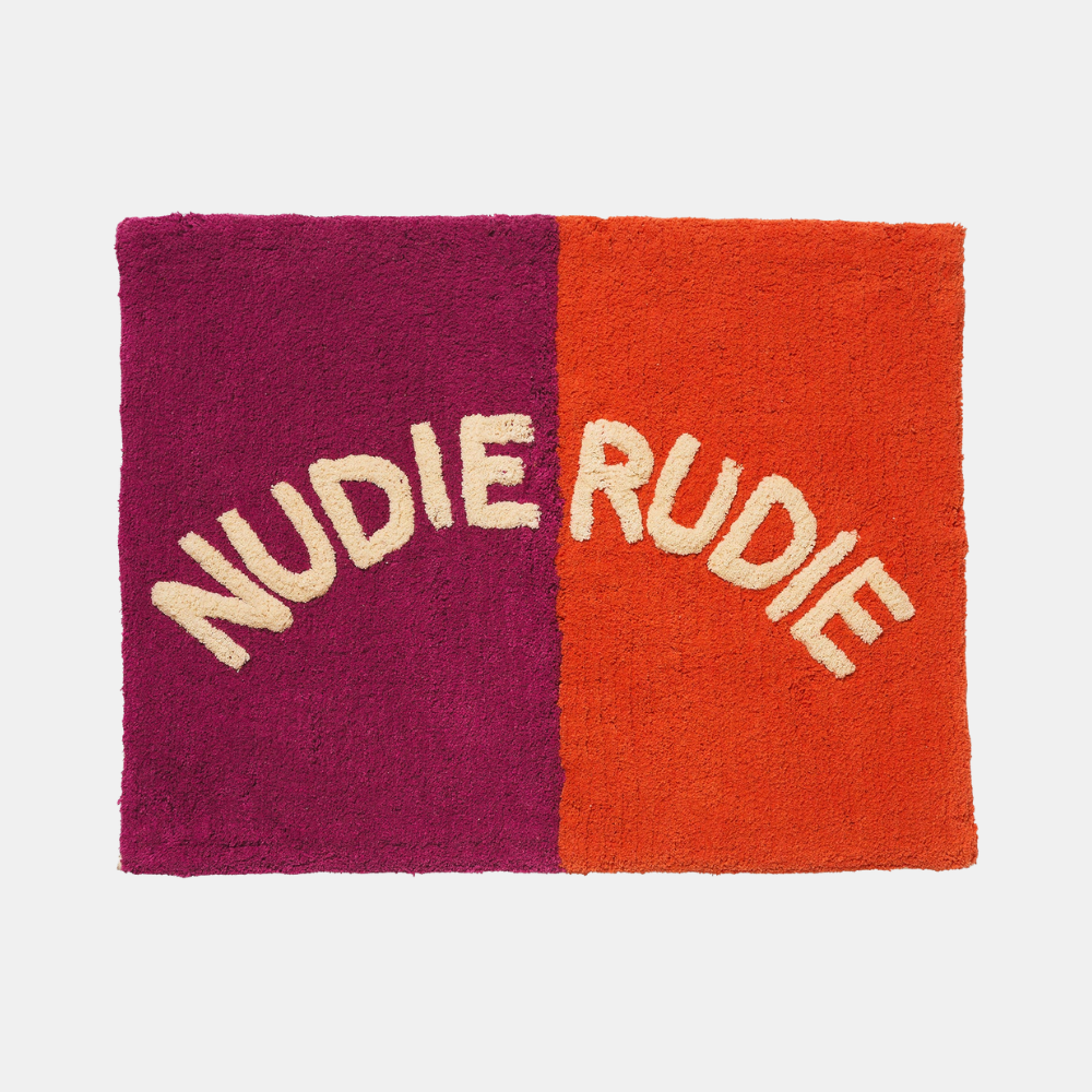 SAGE & CLARE | Tula Nudie Rudie Bath Mat - Poppy | Shut the Front Door