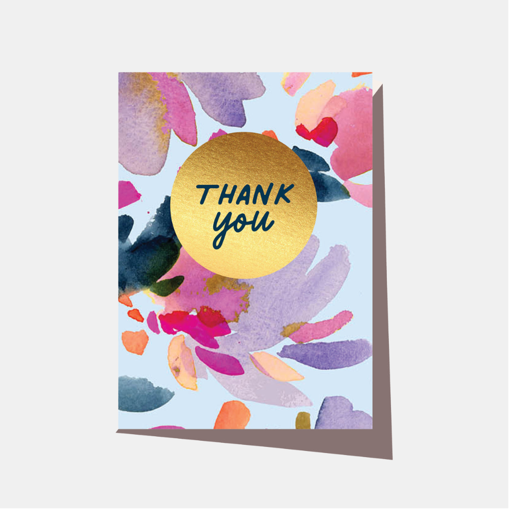 Elm Paper | Card Floral Thank You | Shut the Front Door