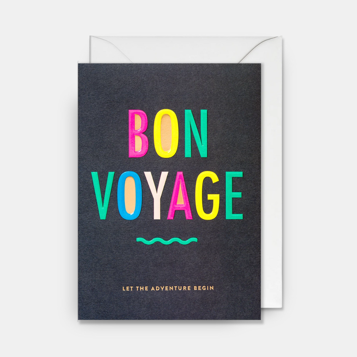 Lagom | Card Bon Voyage Let the Adventure Begin | Shut the Front Door