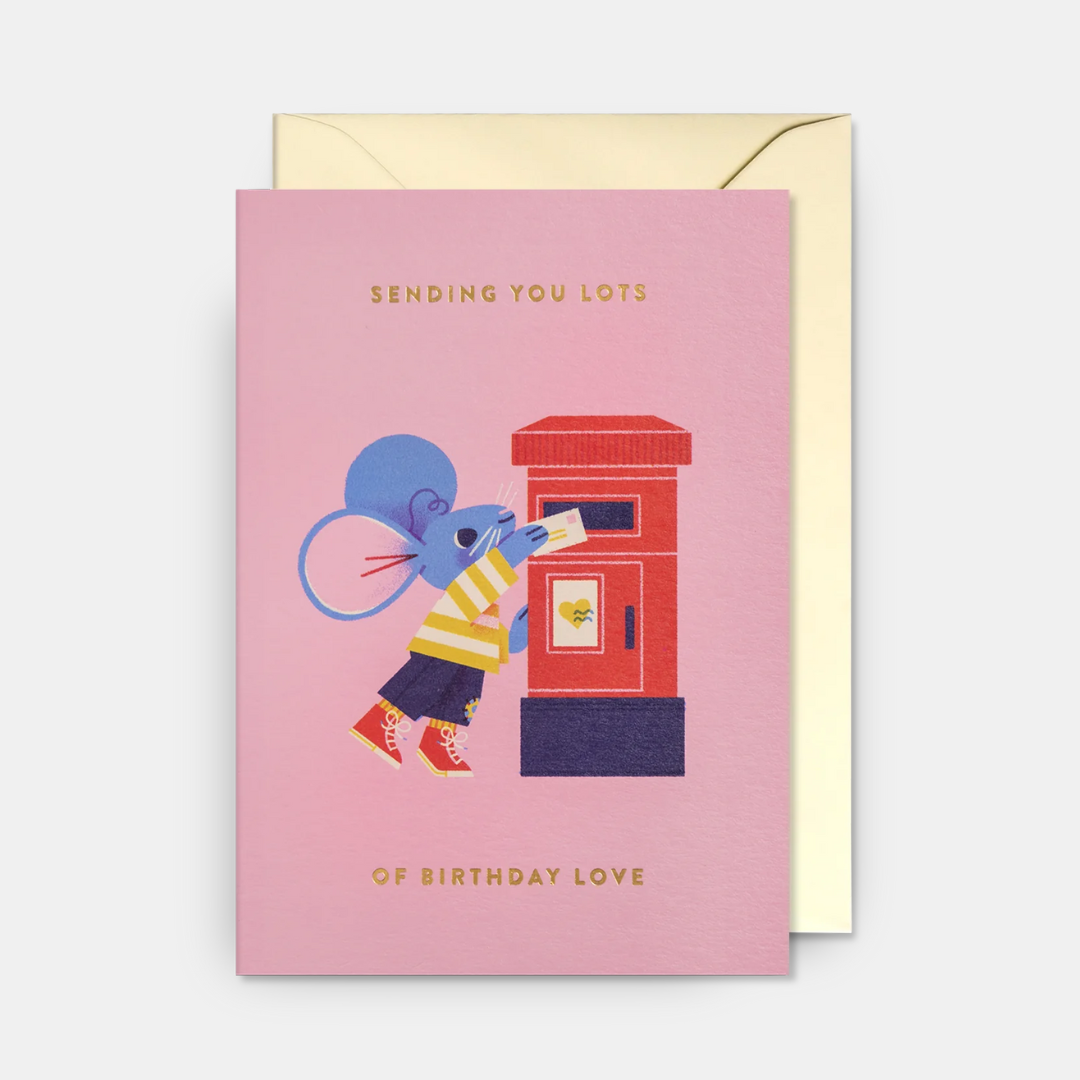 Lagom | Card Sending You Lots of Birthday Love | Shut the Front Door