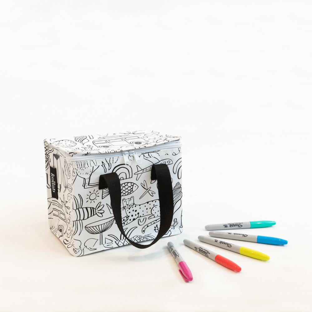 Kollab | Lunch Box - Holiday Colour In (+ Sharpie Set) | Shut the Front Door
