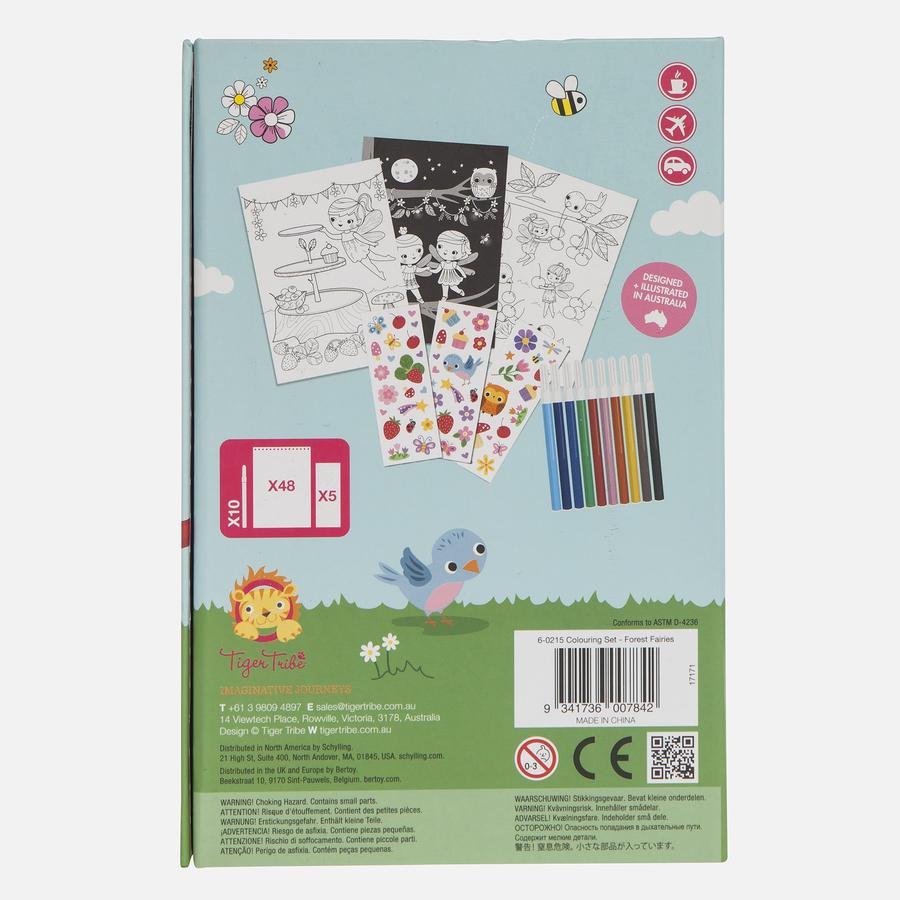 Tiger Tribe | Colouring Set - Forest Fairies | Shut the Front Door