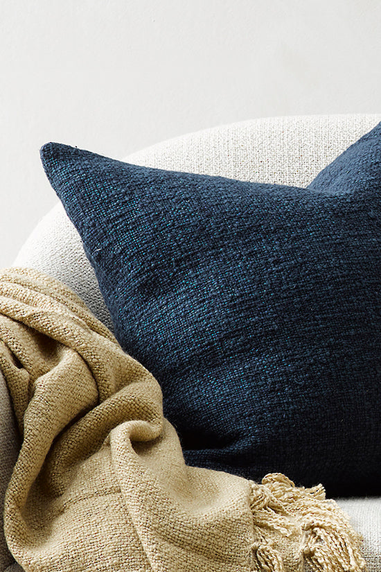 Mulberi | Cyprian Cushion 50x50cm - Midnight | Shut the Front Door