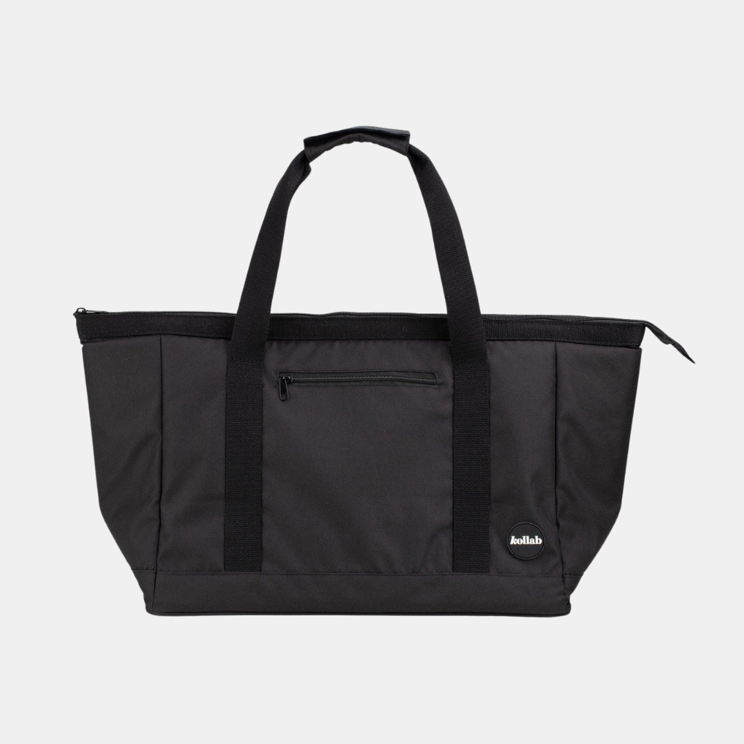 Kollab | Holiday Tote Bag - Black Black | Shut the Front Door