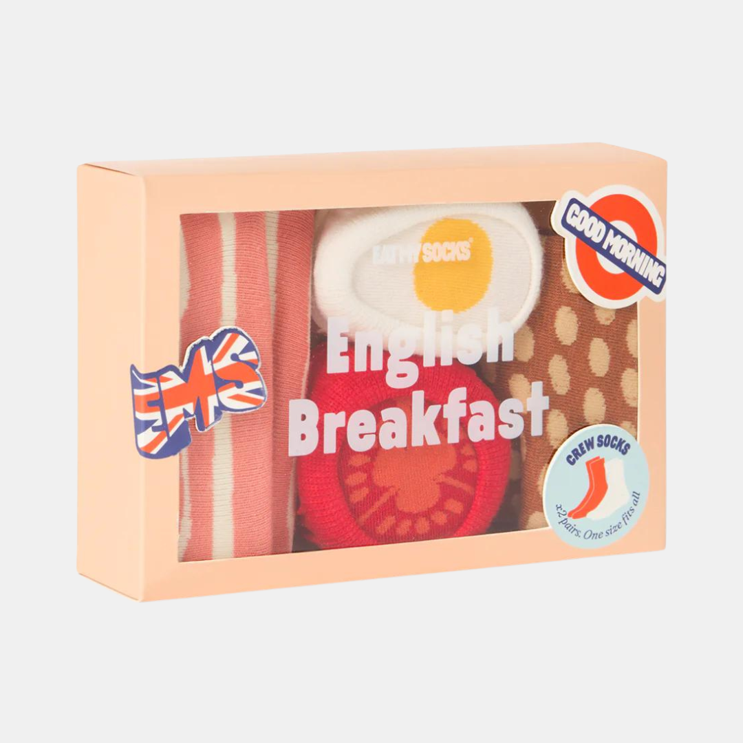 Eat My Socks | Socks English Breakfast (2 pairs) | Shut the Front Door