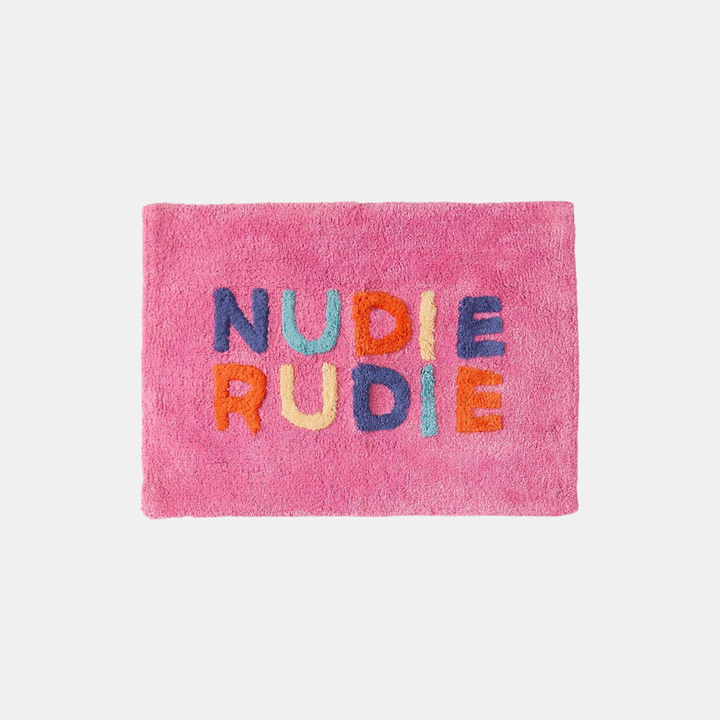 Zelia Nudie Rudie Bath Mat | Bougainvillea main image 1