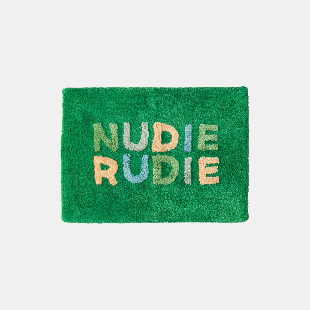 SAGE & CLARE | Nudie Rudie Bath Mat Mini - Perilla | Shut the Front Door