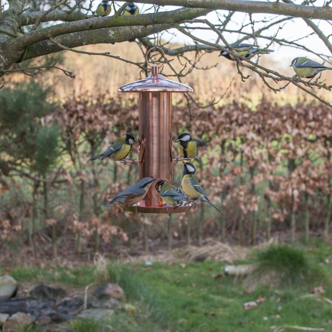 Esschert Design | Copper Bird Feeder | Shut the Front Door