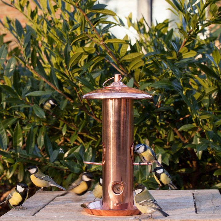 Esschert Design | Copper Bird Feeder | Shut the Front Door