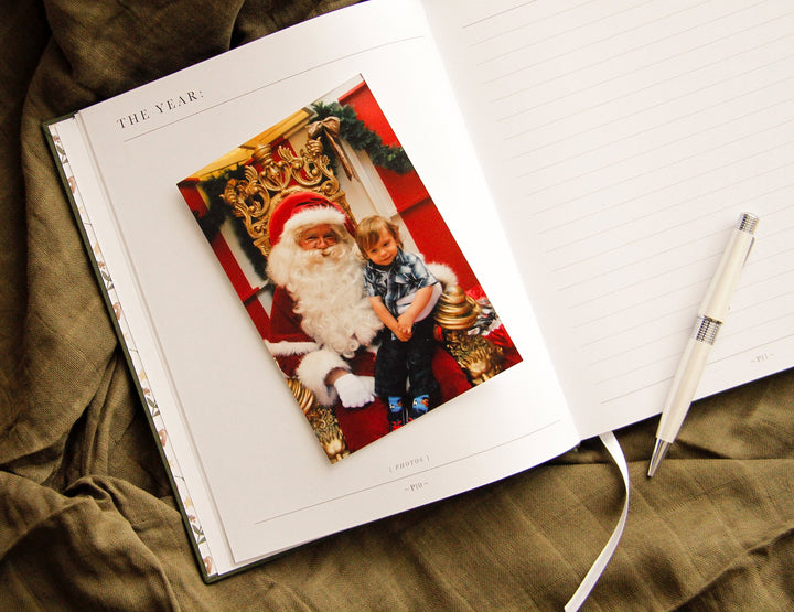 Write to Me Stationery | Family Christmas Record Book - Forest | Shut the Front Door