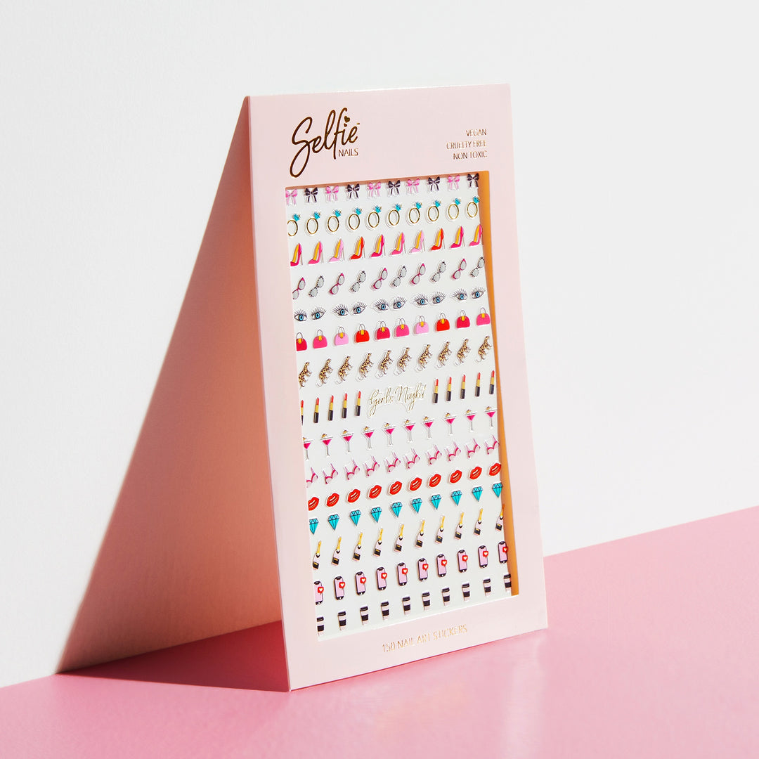 Selfie Nails | Nail Art Stickers - Girls Night | Shut the Front Door