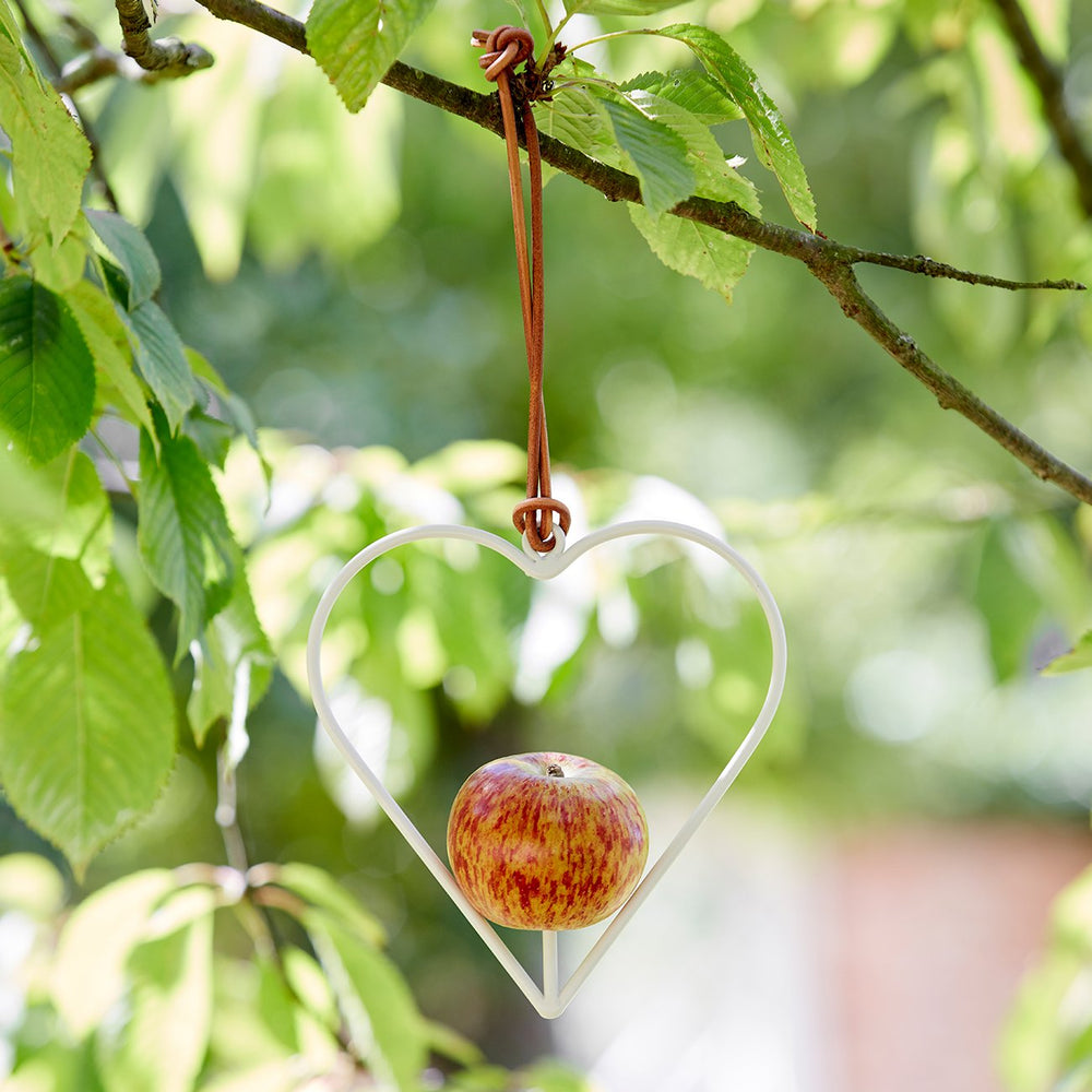 Burgon & Ball | Sophie Conran Apple Bird Feeder - Heart | Shut the Front Door