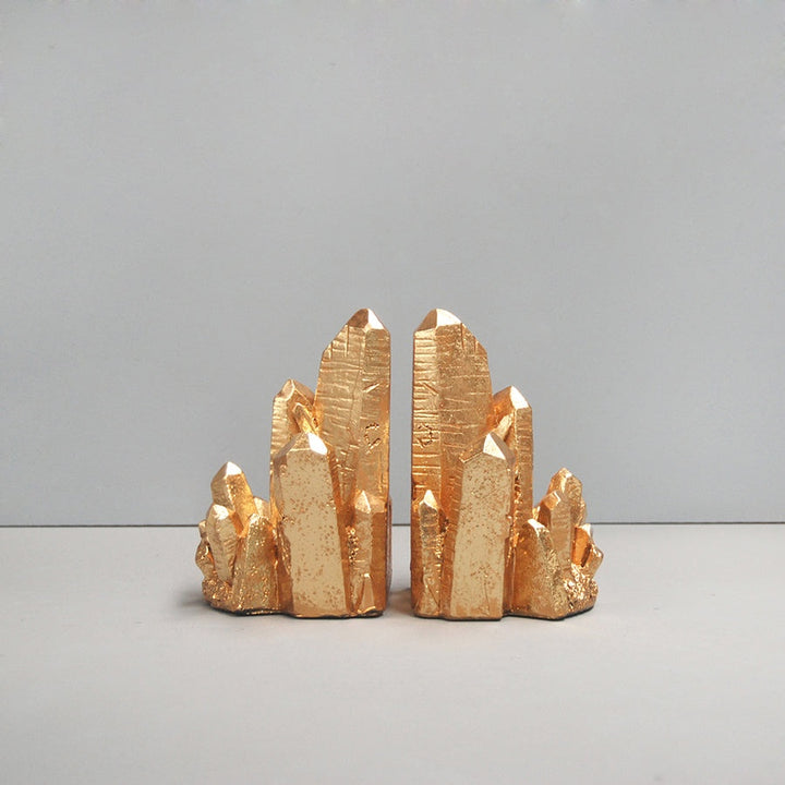 White Moose | Geo Bookends - Gold Foil | Shut the Front Door