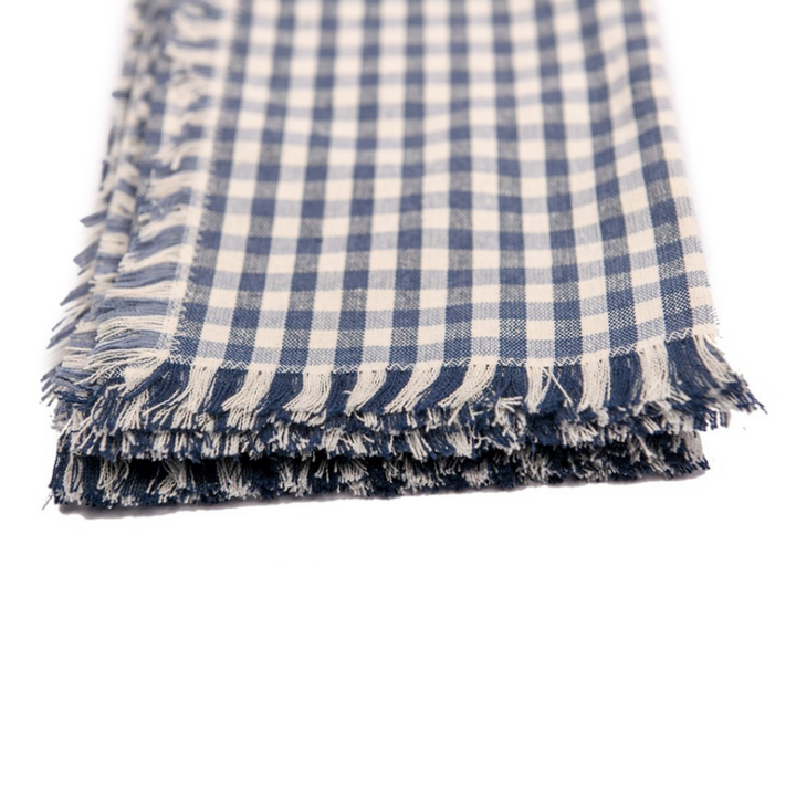 Raine & Humble | Gingham Napkin S/4 - Blueberry | Shut the Front Door