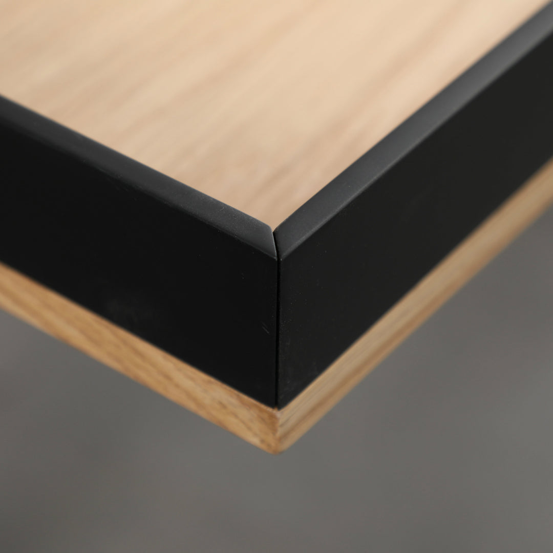 Garcia | Office Table Natural/Black | Shut the Front Door