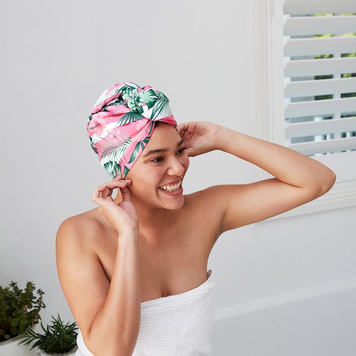 Dock & Bay | Hair Wrap Botanical Collection - Heavenly Hibiscus | Shut the Front Door