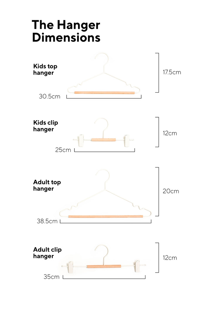 Mustard | Kids Top Hangers - White | Shut the Front Door