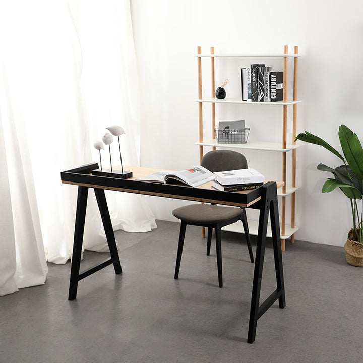 Garcia | Office Table Natural/Black | Shut the Front Door