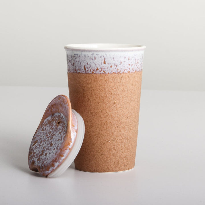 INDIGO LOVE | Its A Keeper Ceramic Cup - Raw Earth Tall | Shut the Front Door