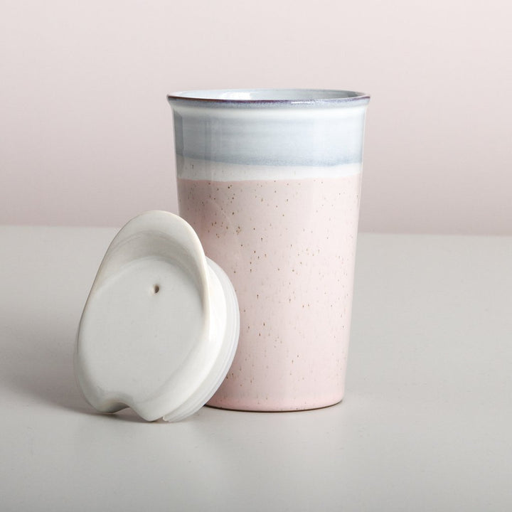 INDIGO LOVE | Its A Keeper Ceramic Cup - Strawberry Milk Tall | Shut the Front Door