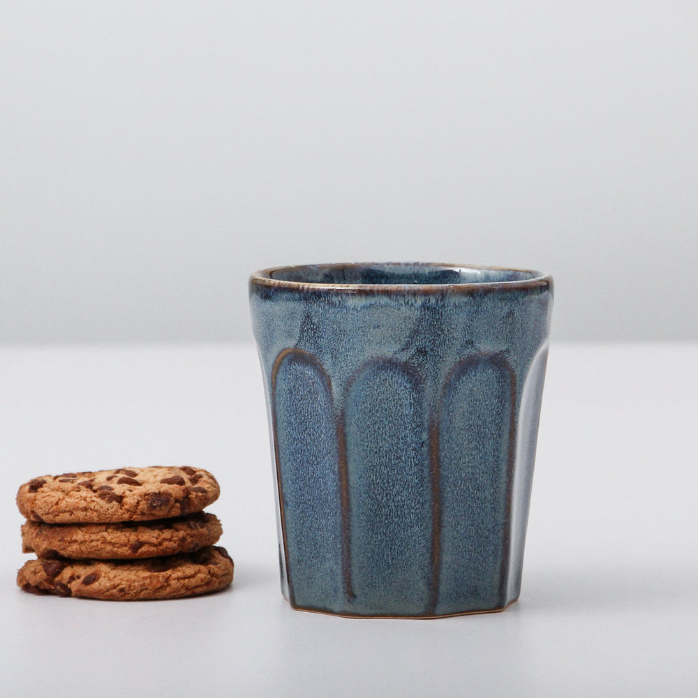 INDIGO LOVE | Ritual Latte Cup - Navy | Shut the Front Door