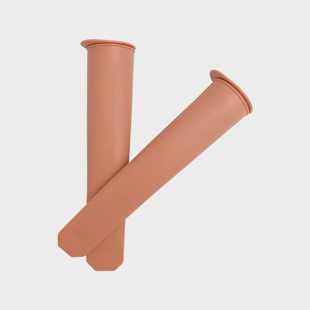 Petite Eats | Baby Popsicle Mold 2 Set - Dusty Coral | Shut the Front Door