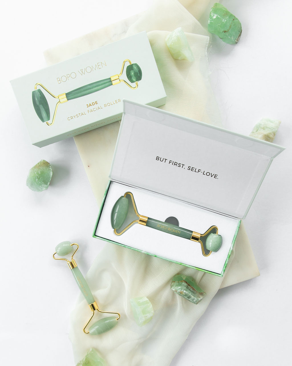 Bopo Women | Jade Facial Roller | Shut the Front Door