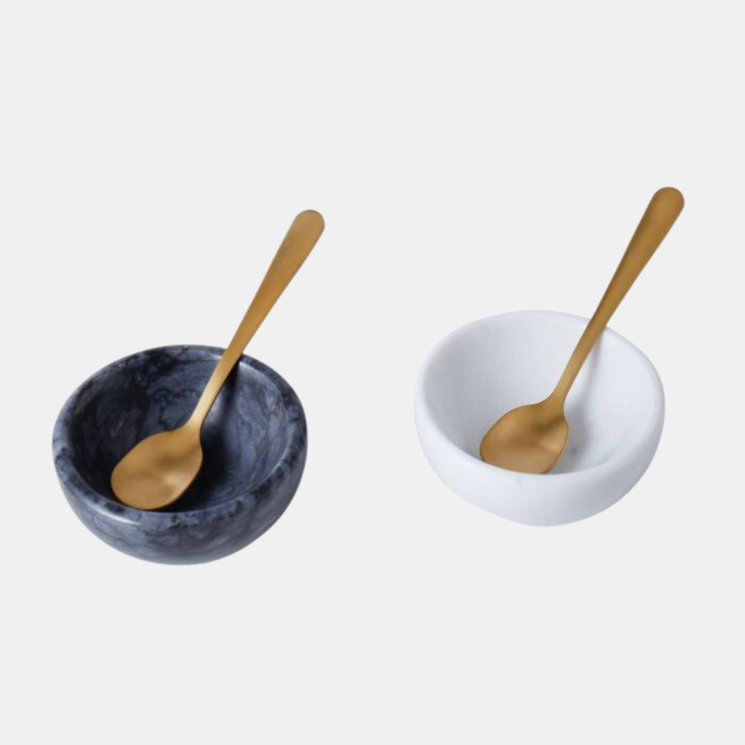Davis & Waddell | Nuvolo Pinch Pot & Spoon Set of 4 | Shut the Front Door