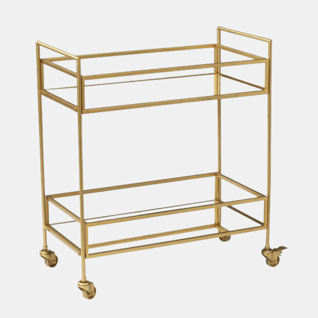 Amalfi | Fairmont Drinks Trolley - Gold | Shut the Front Door