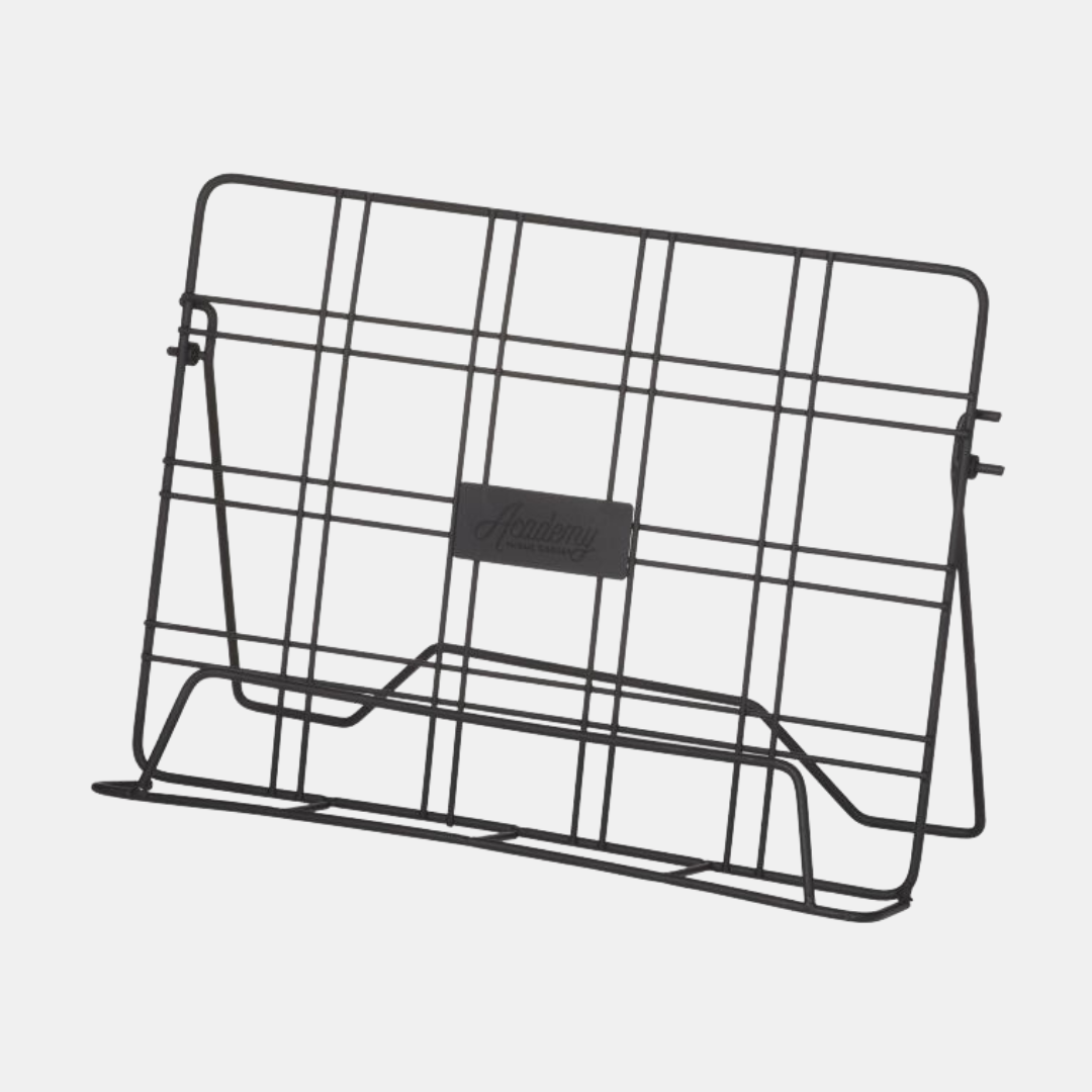 Academy Home | Orwell Cookbook Stand - Black | Shut the Front Door