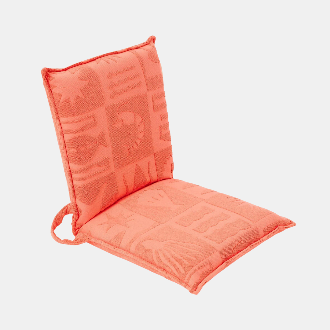 Sunnylife | Terry Folding Seat - De Playa Coral | Shut the Front Door