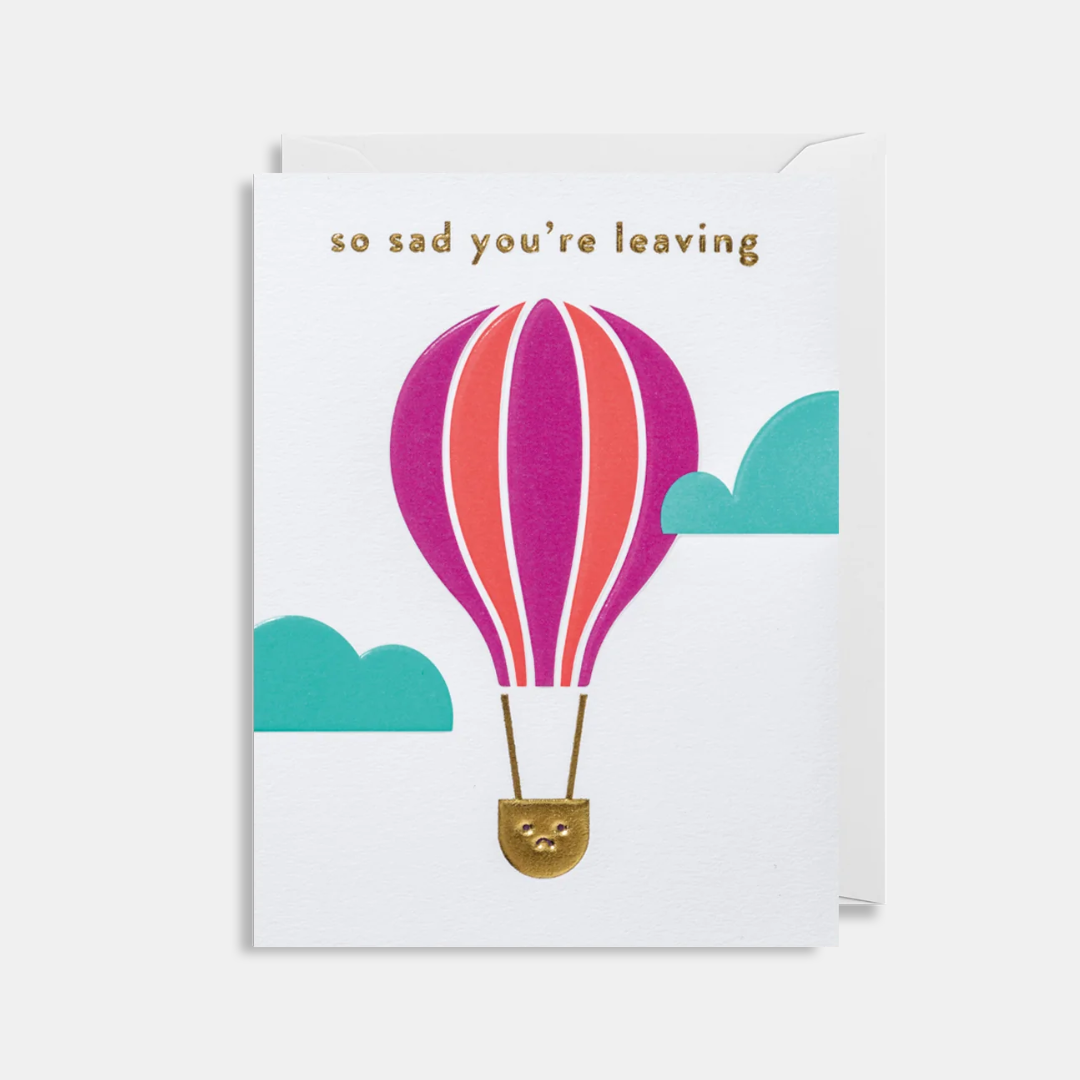 Lagom | Card So Sad You're  Leaving | Shut the Front Door