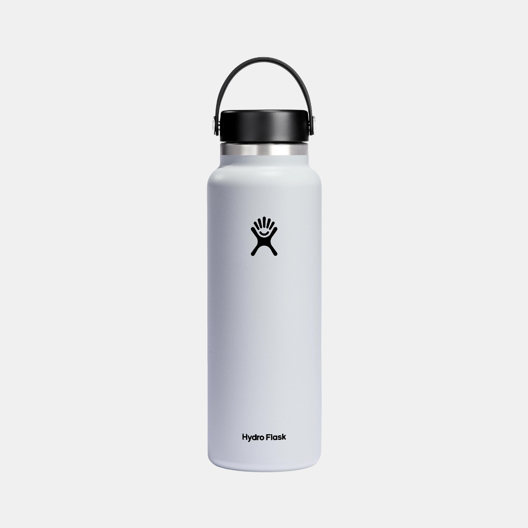 Hydro Flask | Hydro Flask Wide 1.18L - White | Shut the Front Door