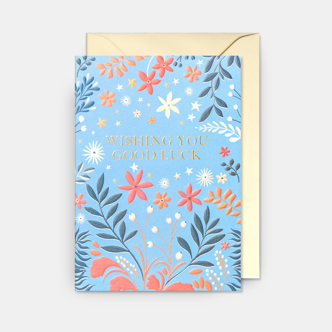 Lagom | Card Wishing You Good Luck | Shut the Front Door