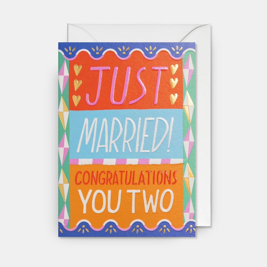 Lagom | Card Just Married | Shut the Front Door