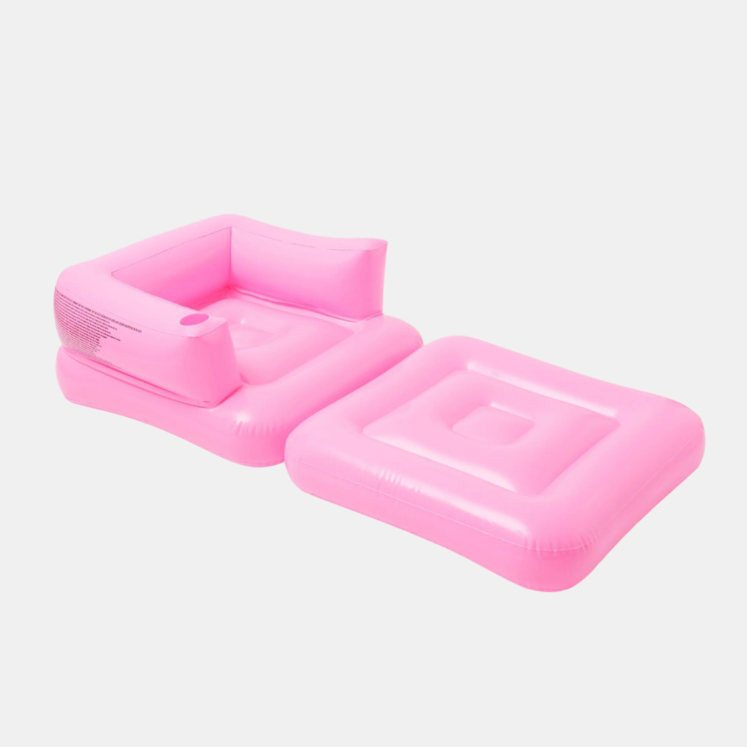 Sunnylife | Inflatable Lilo Chair - Neon Pink | Shut the Front Door
