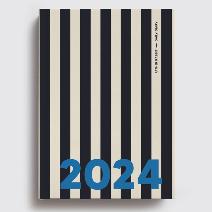 Father Rabbit | Father Rabbit 2024 Daily Diary - Deckchair | Shut the Front Door