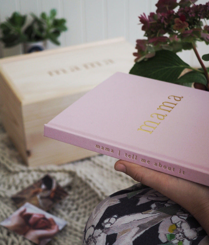 Write to Me Stationery | Mama Journal - Tell Me About It - Pink | Shut the Front Door