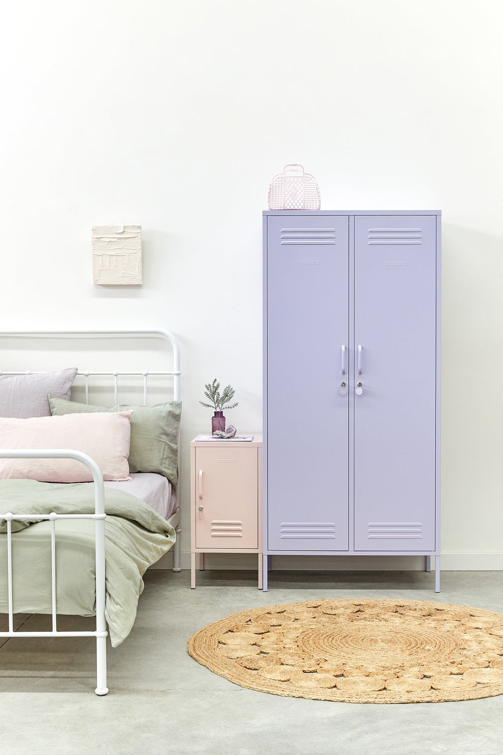 Mustard | Twinny Locker - Lilac | Shut the Front Door