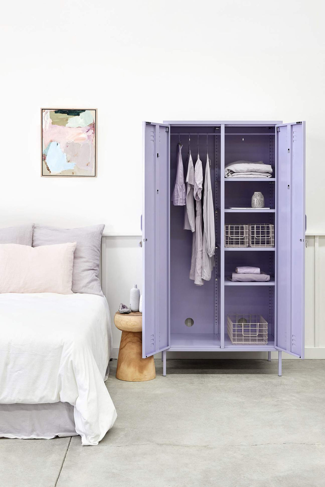 Mustard | Twinny Locker - Lilac | Shut the Front Door