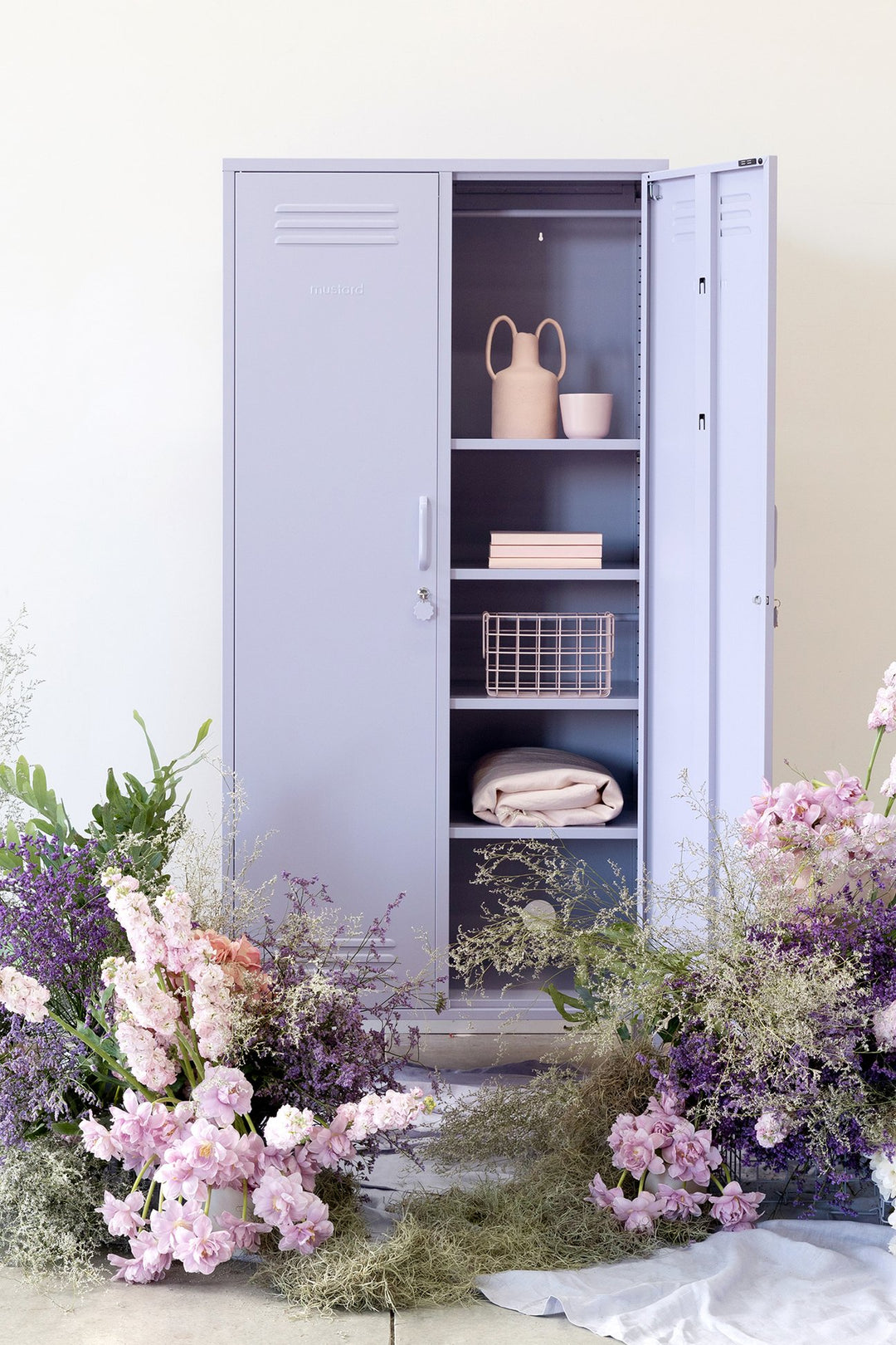 Mustard | Twinny Locker - Lilac | Shut the Front Door