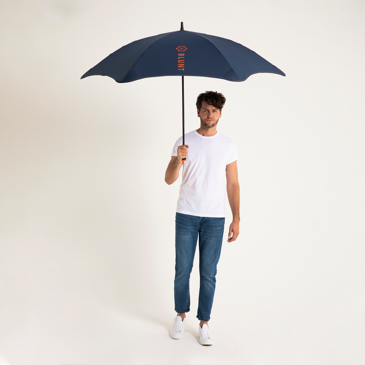 Blunt | Umbrella Blunt Sport Navy/Orange 2020 | Shut the Front Door