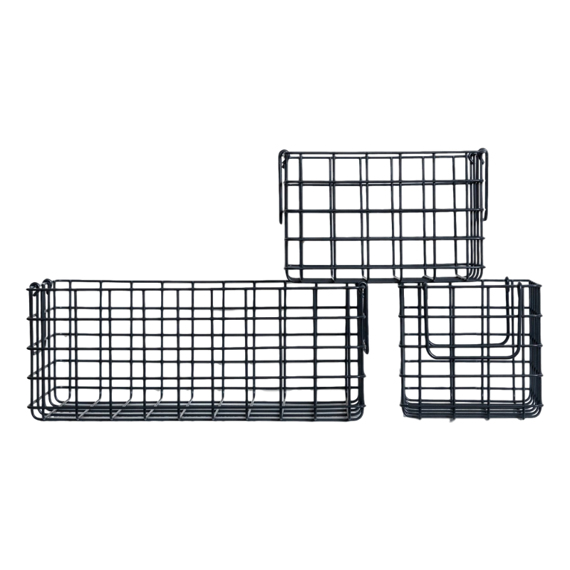 Mustard | Basket Large - Slate | Shut the Front Door